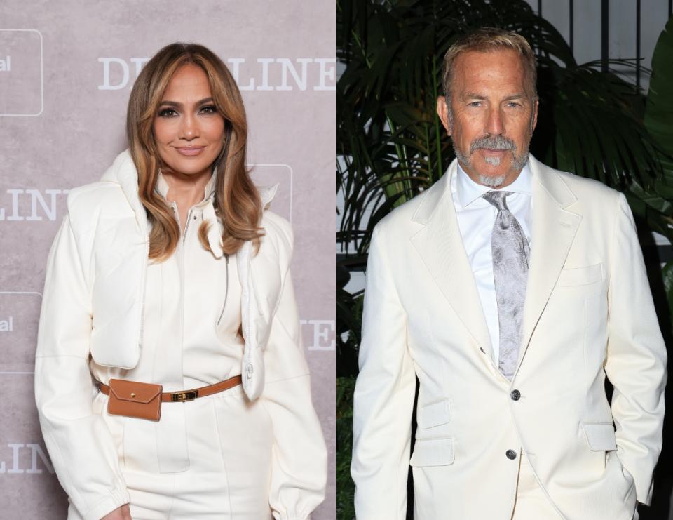 Jennifer Lopez & Kevin Costner dating 2025