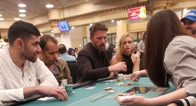 Ben Affleck won $1 500 within 15 minutes in the casino of Los Angeles