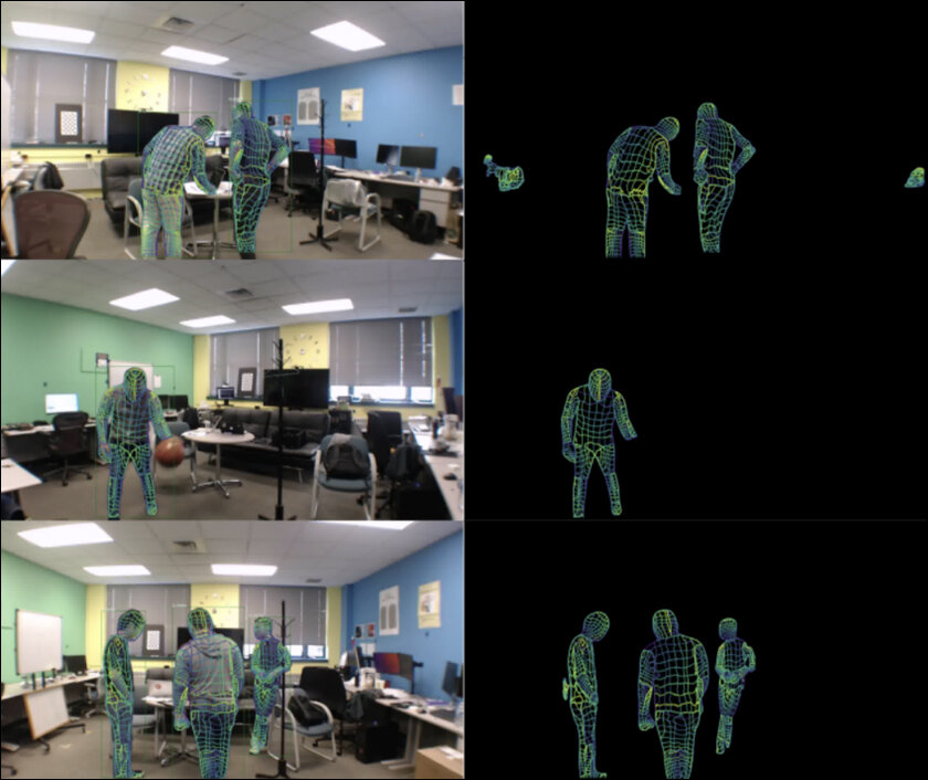 This neural network uses WiFi to see through walls