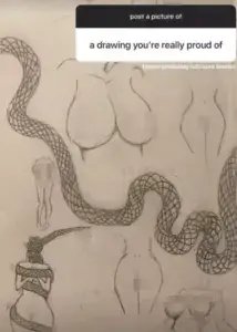 billie eilish sketch 1 214x300