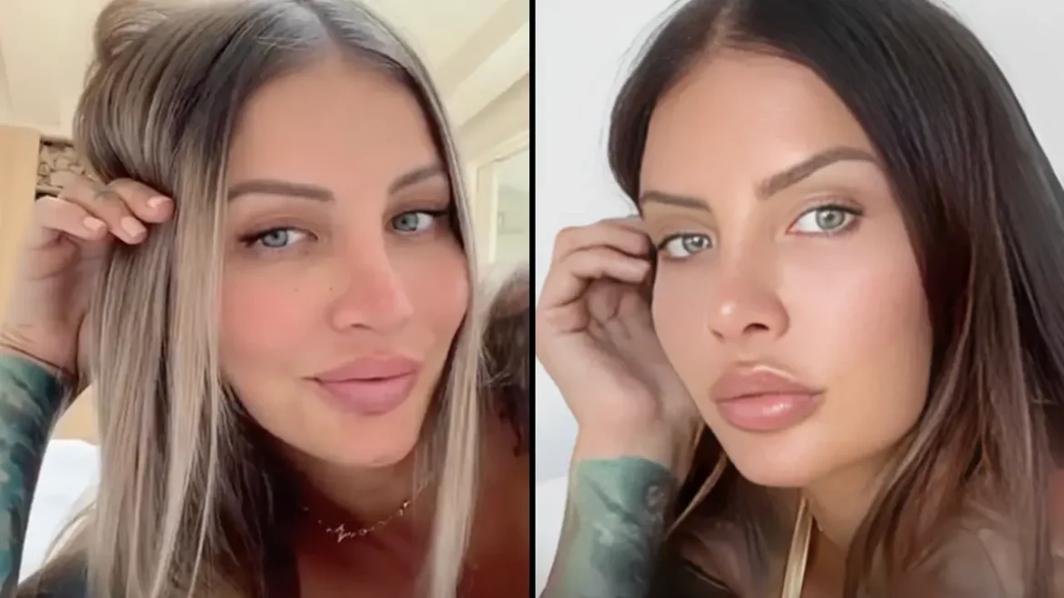 woman with two vinas