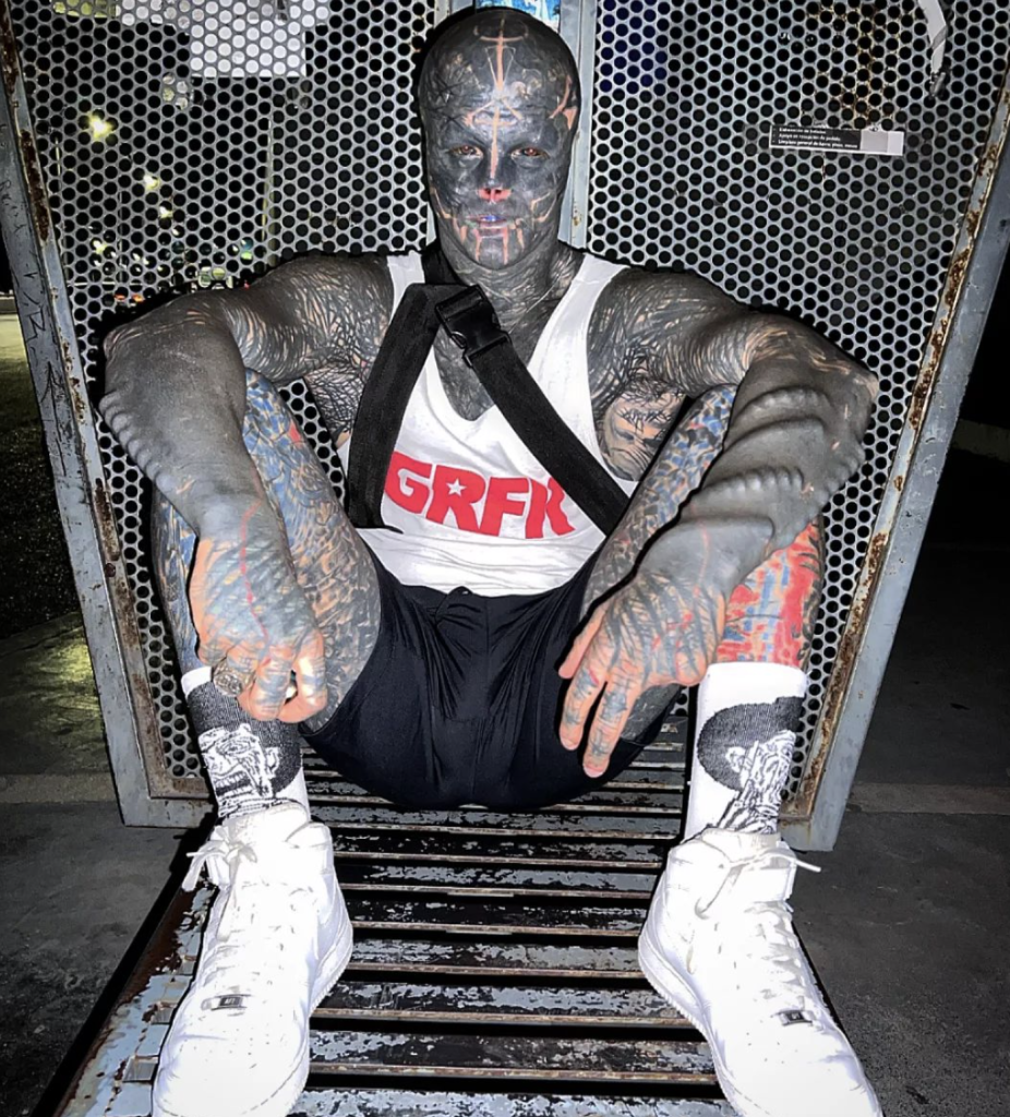 ‘Black Alien’ has not finished his body transformation yet.